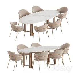 Hudkoff Lord Table Gloria Chair